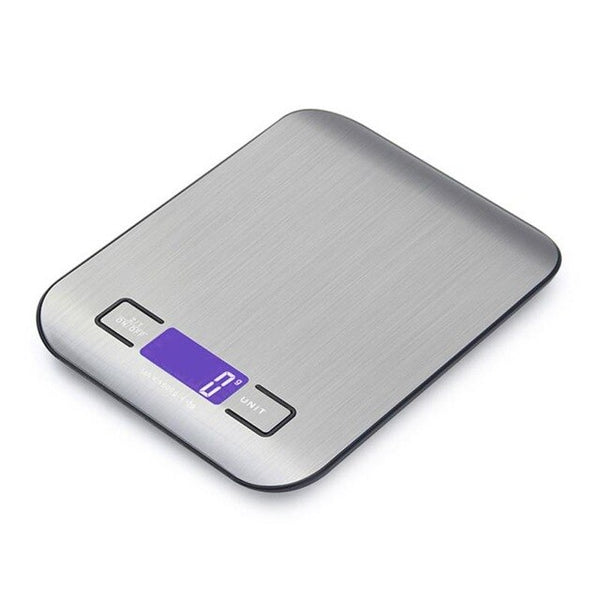 New 5000g/1g Stainless Steel Digital Electronic Kitchen Scales LCD Screen Hight Precision Baking Electronic Scales For Home